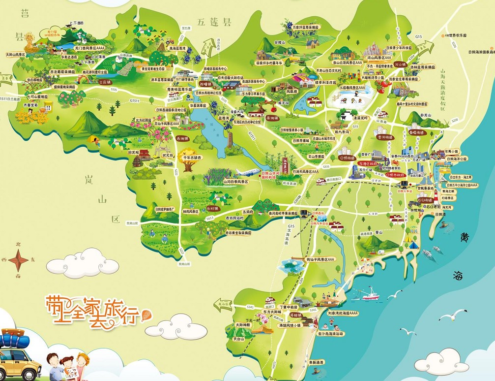 万江街道景区使用手绘地图给景区能带来什么好处？